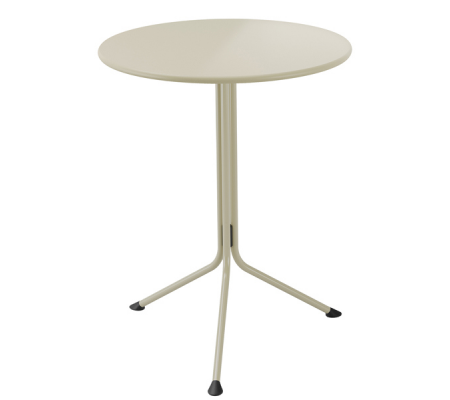 Tavolo basso ribaltabile tondo Lemon - 75 x 59 cm - avorio - Unisit - LETR7R/BI - DMwebShop