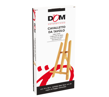 Cavalletto da tavolo mini lyra - 19 x 36 cm - legno - Deco - 10546