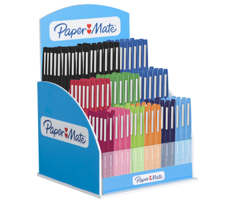 Pennarello Flair - colori assortiti - expo 168 pezzi - Papermate - 0113026982041910 - DMwebShop