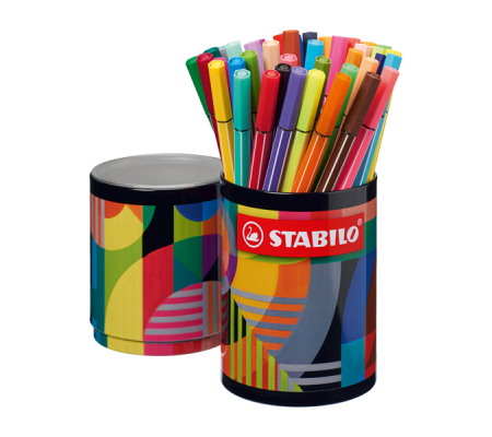 Pennarello Pen 68 Arty - colori assortiti - barattolo 45 pezzi - DMwebShop