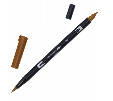 Pennarello Dual Brush N969 - chocolate - Tombow - PABT-969 - 4901991902235 - DMwebShop