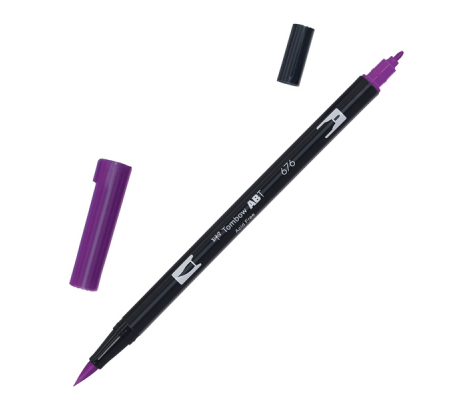 Pennarello Dual Brush 676 - royal purple - Tombow - PABT-676 - 4901991901863 - DMwebShop