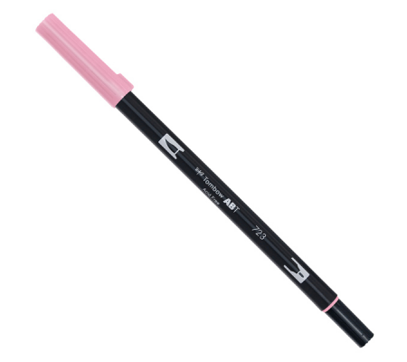 Pennarello Dual Brush 723 - pink - Tombow - PABT-723