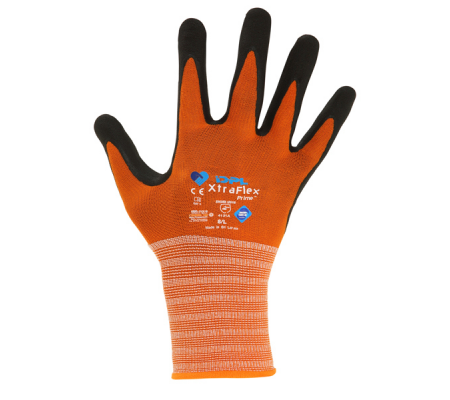 Guanti mechanical Safety Palmpro Xtraflex Prime 213 - taglia M - arancione-nero - Icoguanti - NNTDO213-M(7)