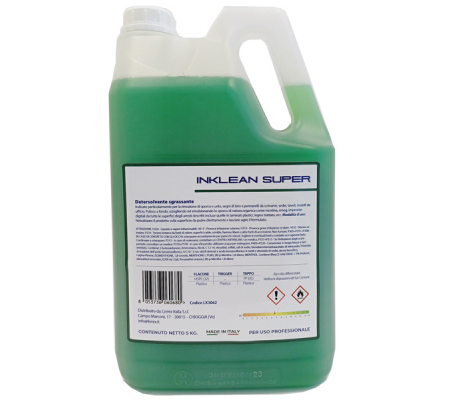 Detergente sgrassatore Inklean Super - menta - 5 kg - Livrex - LX3062