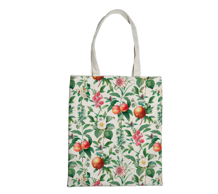 Shopper Nature Flowers - 42x38,5 cm - eco cotone - fantasie assortite - Pigna - 0233105