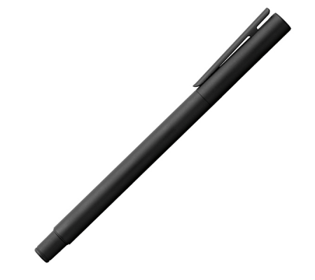 Penna roller Neo slim - punta 0,7 mm - fusto nero - Faber Castell - 342304