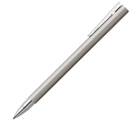 Penna roller Neo slim - punta 0,7 mm - fusto acciaio - Faber Castell - 342104 - 9555684630308 - DMwebShop