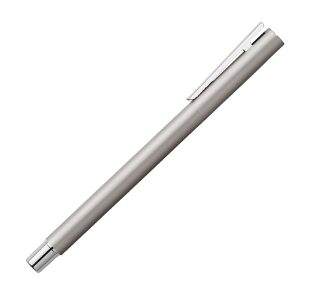 Penna roller Neo slim - punta 0,7 mm - fusto acciaio - Faber Castell - 342104