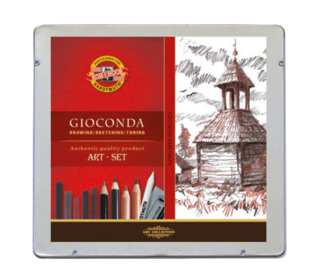 Art Set Gioconda Full - astuccio in metallo - Koh.i.noor - H8899 - 8593539188667 - DMwebShop