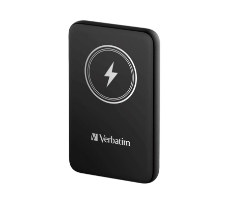 Power Bank Wireless Magnetico 10000 mAh - nero - Verbatim - 32245 - 023942322450 - DMwebShop