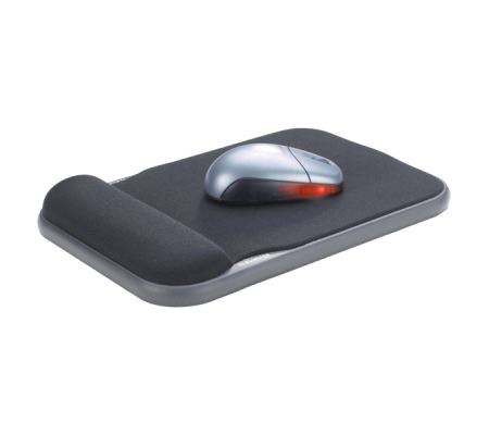 Tappetino per mouse - gel - altezza regolabile - nero - Kensington - 735353577113 - DMwebShop - 1