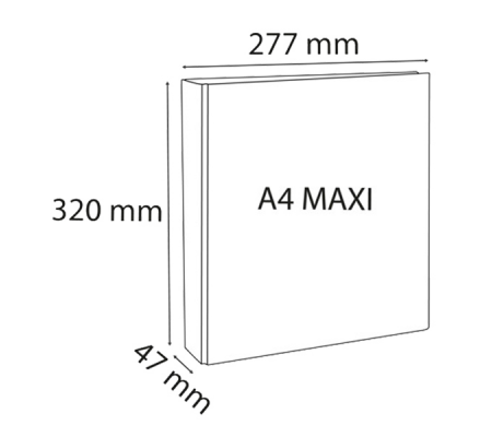 Raccoglitore personalizzabile Kreacover - PP - 4 anelli a D - Ø 25 mm - A4 maxi - bianco - Exacompta - 51846E