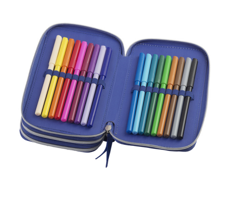 Astuccio 3 zip Dinosaur Edition - Faber Castell - 573041 Faber-castell