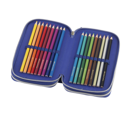 Astuccio 3 zip Dinosaur Edition - Faber Castell - 573041 Faber-castell