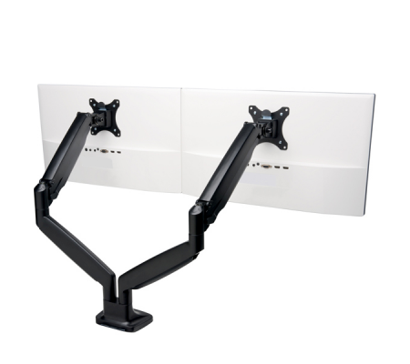 Braccio per doppio monitor one-touch SmartFit - ad altezza regolabile - 085896596011 - DMwebShop - 1