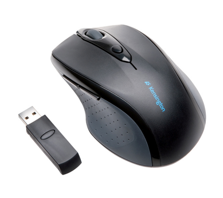 Mouse Pro Fit dimensioni standard - wireless - nero - Kensington - K72370EU - 5028252305082 - DMwebShop