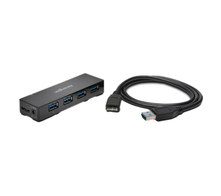 Hub - 4 porte - USB 3.0 con funzionalita' di ricarica - Kensington - 5028252591515 - DMwebShop - 1