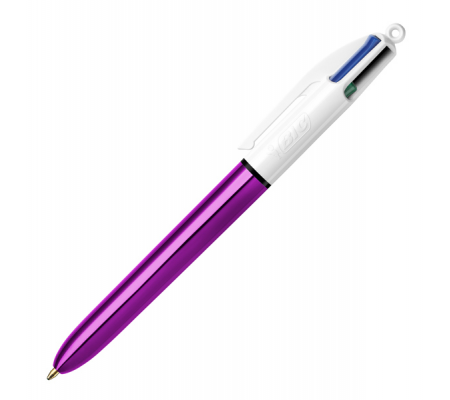 Penna 4 colori Shine - colori assortiti - expo 20 pezzi - 902128 Bic