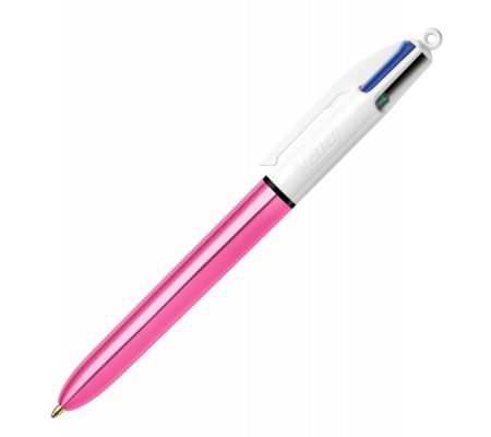Penna 4 colori Shine - colori assortiti - expo 20 pezzi - 902128 Bic