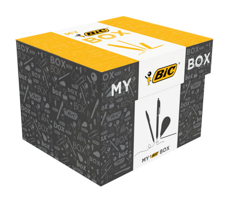 My Bic Box - cancelleria assortita - expo 124 pezzi - 933953 - Bic