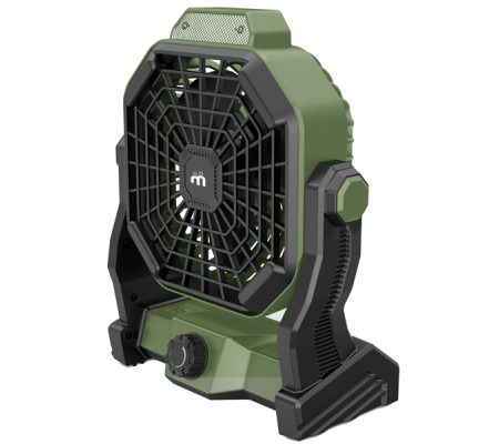 Ventilatore portatile - da campeggio - con luce LED - Ø 12 cm - 8006012369861 - DMwebShop - 1