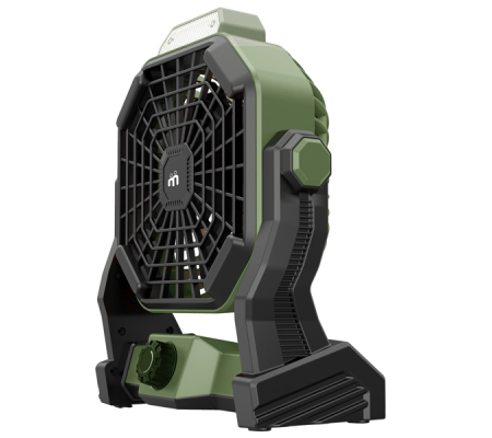 Ventilatore portatile - da campeggio - con luce LED - Ø 12 cm - 8006012369861 - DMwebShop - 2