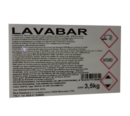 Detergente lavatazzine Lavabar - 3,5 lt - Alca - ALC851 - 8032937570600 - DMwebShop - 1