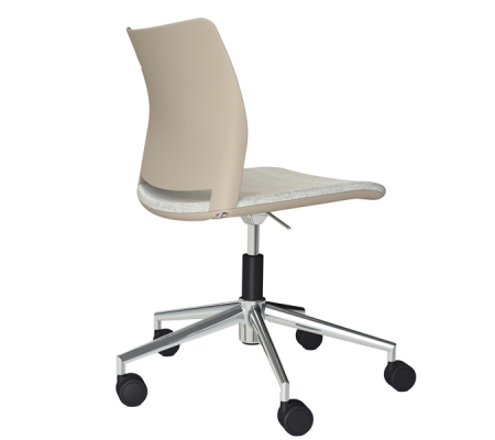 Sedia Home-Office Alpha AT - senza braccioli - beige - Unisit - 8053470179051 - DMwebShop - 1