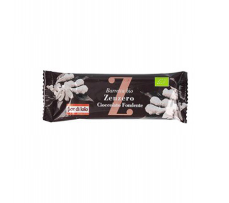 Barretta di riso - zenzero e cioccolato fondente - 30 gr - 8016323031272 - DMwebShop - 1