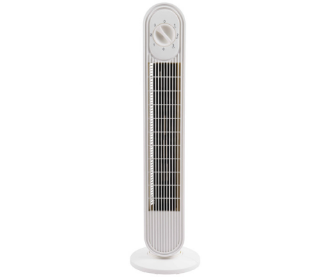 Ventilatore Torre White - da terra - 3 velocita' - 45 W - 20 x 79 cm - Cfg - EV111 - 8016818115272 - DMwebShop