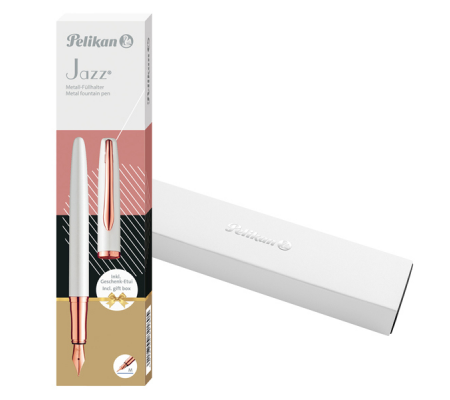 Penna stilografica Jazz Noble Elegance - pearl - Pelikan - 4012700821805 - DMwebShop - 1