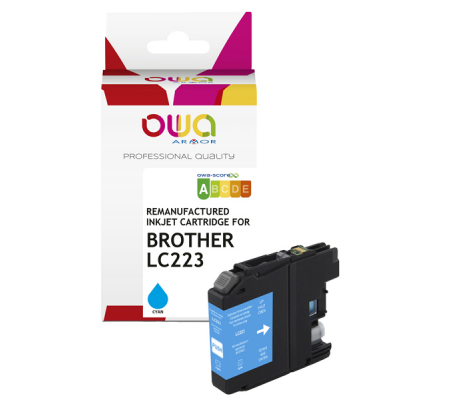 Cartuccia ink Compatibile per Brother LC-223 - ciano - 8 ml - Armor - K20618OW - 3112539783921 - DMwebShop