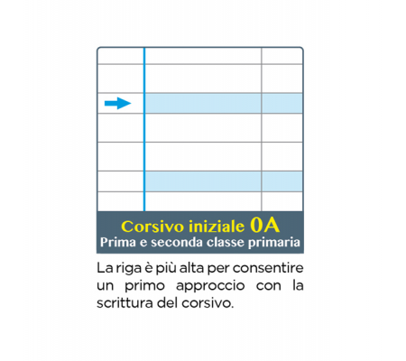 Maxiquaderno Didattico One Color - A4 - rigo di 1a - 8007758270411 - DMwebShop - 2