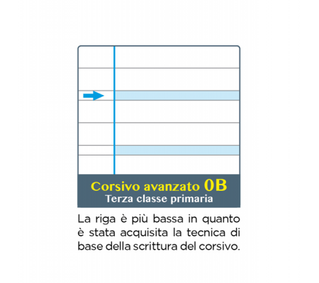 Maxiquaderno Didattico One Color - A4 - rigo di 3a - 8007758270428 - DMwebShop - 2