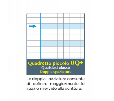 Maxiquaderno Didattico One Color - A4 - 5 mm+ - 100 gr - 8007758270466 - DMwebShop - 2