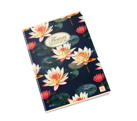 Quaderno Nature Flowers - A5 - 1 rigo - 42 fogli - 80 gr - 8005235510364 - DMwebShop - 3