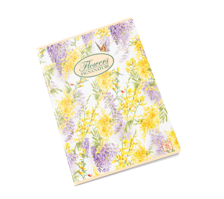 Quaderno Nature Flowers - A5 - 1 rigo - 42 fogli - 80 gr - 8005235510364 - DMwebShop - 6