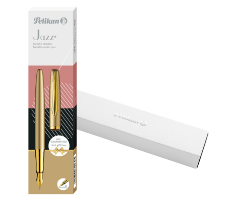 Penna Stilografica Jazz Noble Elegance - gold - Pelikan - 4012700821829 - DMwebShop - 1