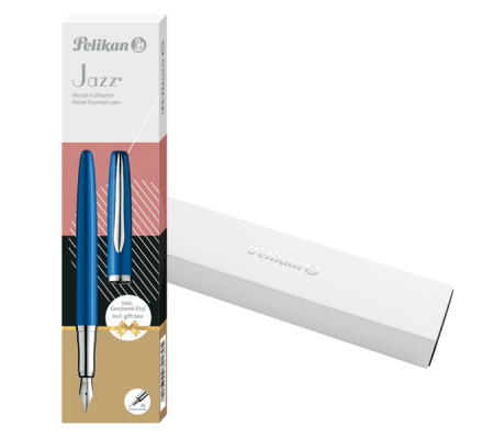 Penna Stilografica Jazz Noble Elegance - saphire - Pelikan - 4012700821843 - DMwebShop - 1