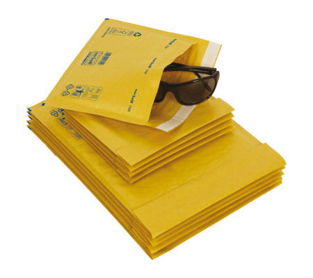 Busta imbottita Sacboll formato A - 13 x 20 cm - carta - avana - conf. 10 pezzi - Blasetti - 0710 - 8007758007109 - DMwebShop - 1