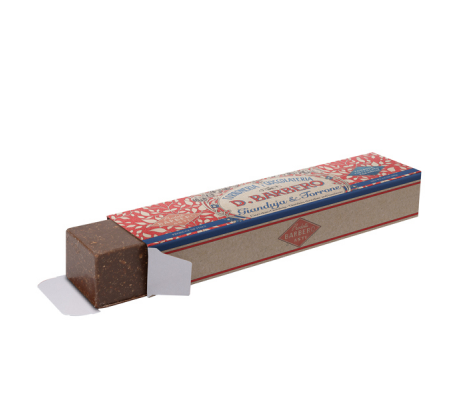 Torrone gianduja - con granella di torrone - in astuccio - 260 gr - D. Barbero - GIANTOR - 8000813941707 - DMwebShop