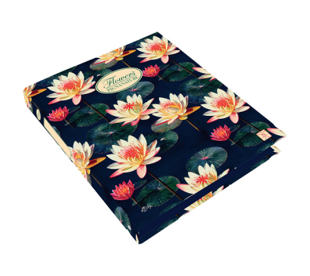 Raccoglitore Nature Flowers - A4 - 27 x 32 cm - 4 anelli - dorso 4 cm - Pigna - 005479630 - 8005235185630 - DMwebShop - 1