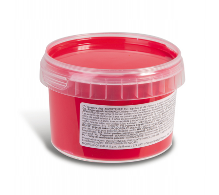 Ditacolor Colori a dita - 250 ml - colori assortiti - box 6 barattoli - Primo - 222TD6G - DMwebShop - 1