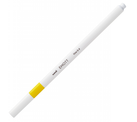 Fineliner Emott - tratto 0,4 mm - giallo - Uni Mitsubishi - M PEM-SY G - 4902778241097 - DMwebShop - 1