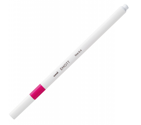 Fineliner Emott - tratto 0,4 mm - rosa - Uni Mitsubishi - M PEM-SY RA - 4902778241189 - DMwebShop - 1