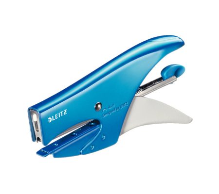 Cucitrice Wow a pinza 5547 - blu metallizzato - Leitz - 55472036 - 4002432393244 - DMwebShop