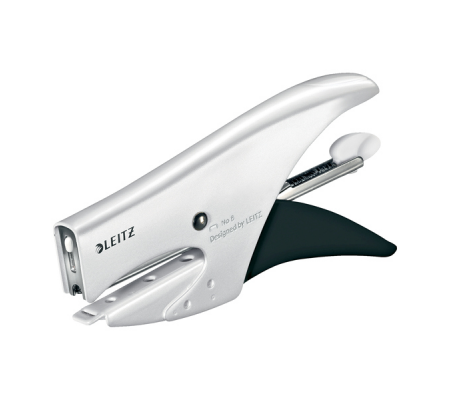 Cucitrice Wow a pinza 5547 - bianco metallizzato - Leitz - 55472001 - 4002432122271 - DMwebShop