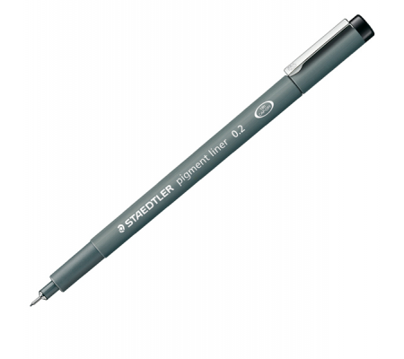 Pennarello Pigment Liner 308 - nero - 0,2 mm - Staedtler - 308 02-9 - 4007817327081 - DMwebShop - 1