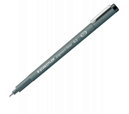 Pennarello Pigment Liner 308 - nero - 0,3 mm - Staedtler - 308 03-9 - 4007817330418 - DMwebShop - 1